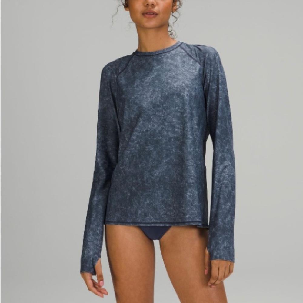 Women's Long Sleeve Top in Blue